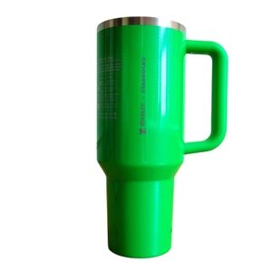Starbucks Stanley 40oz Quencher Pearl Green Rare Limited Edition Tumbler 2025